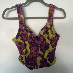 Zara corset-style top